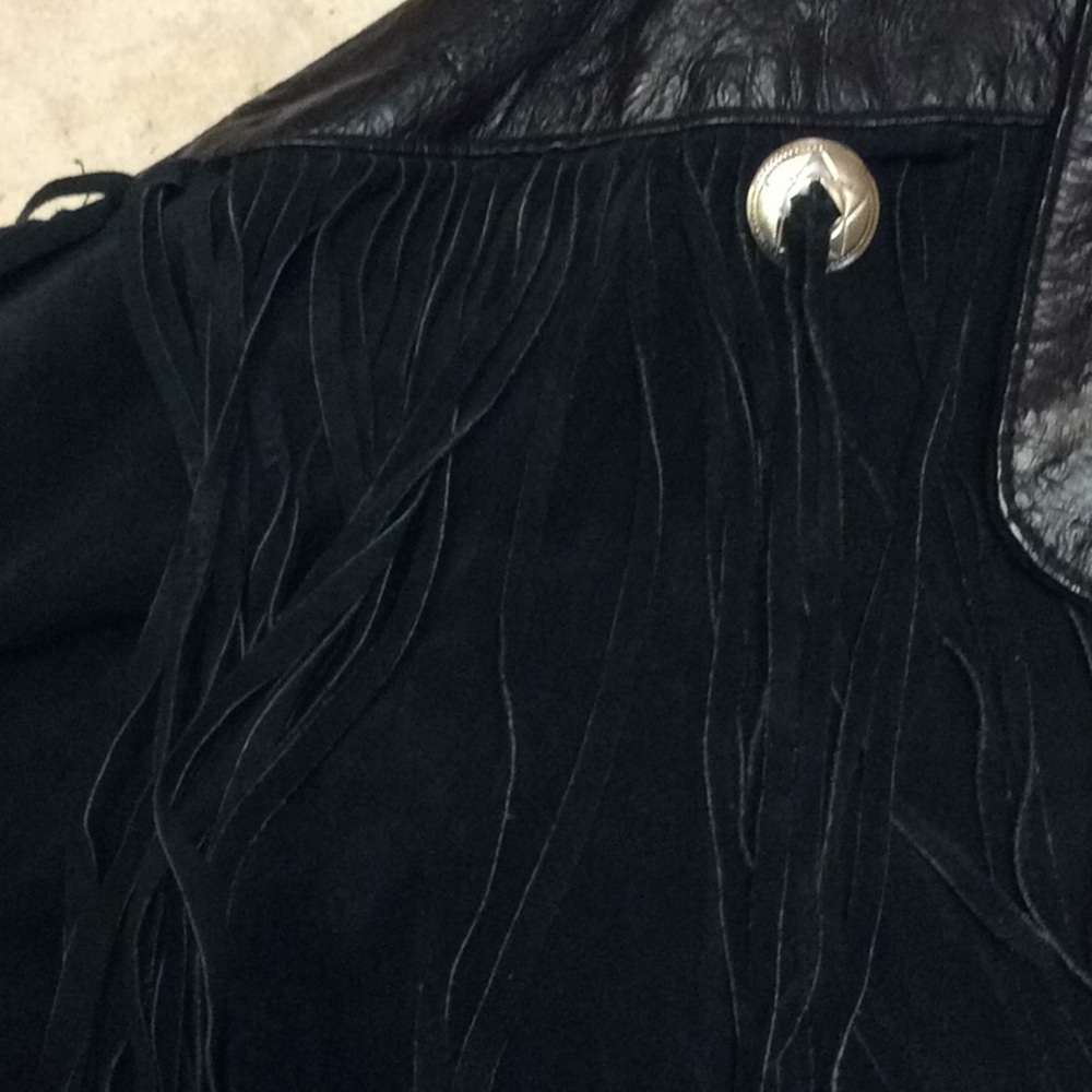 Phoenix Leather Jacket Size Small - image 7